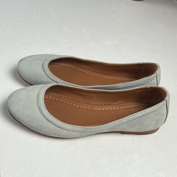 Frye Carson Ballet Flats Leather with size 8 - Picture 1 of 13